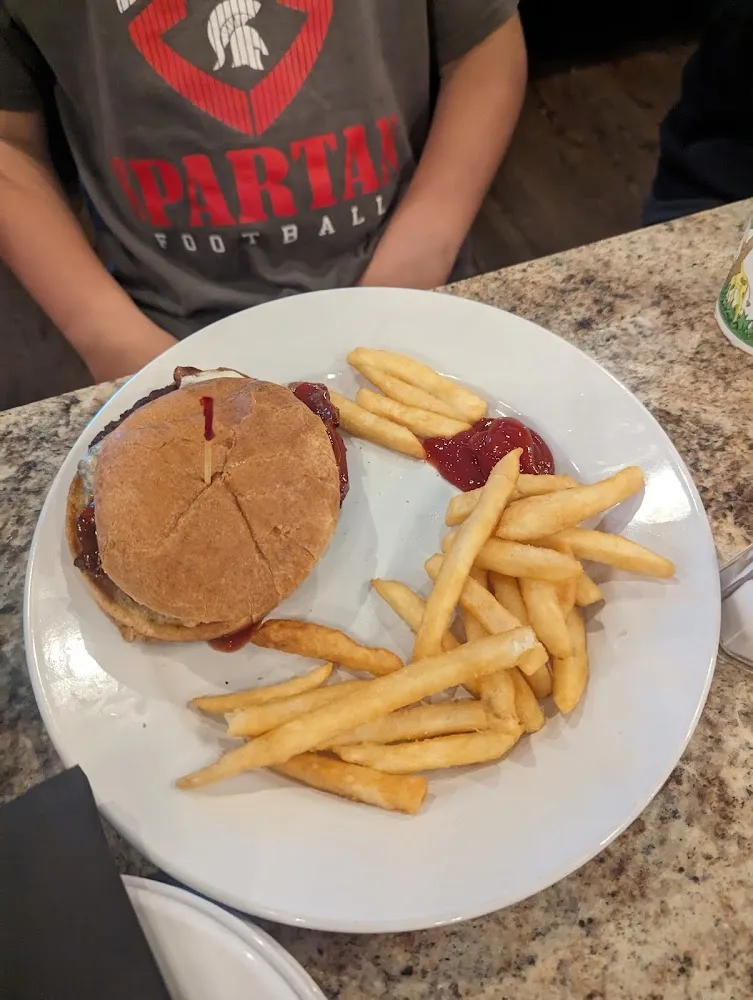 Kids Cheeseburger and Fries