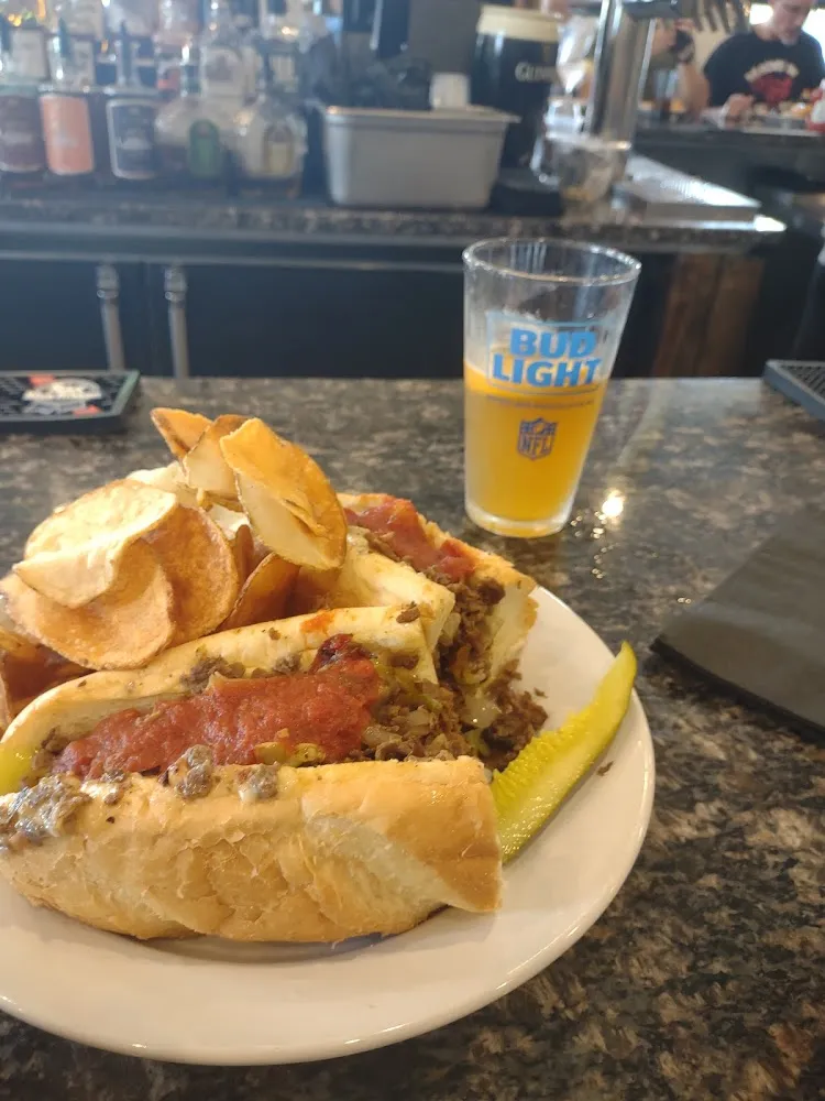 Seemsville Cheesesteak Sandwich
